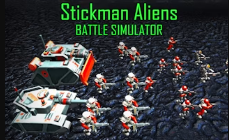 Stickman Aliens Battle Simulator